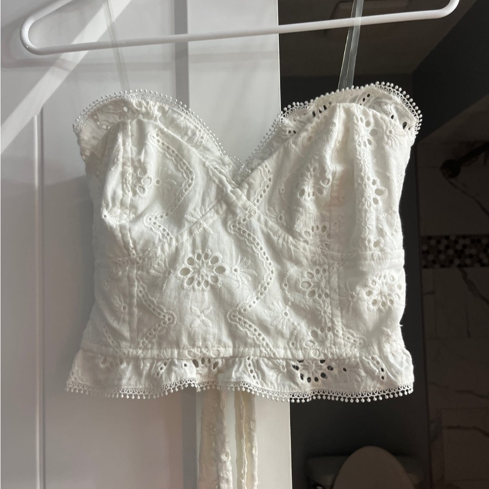White Lace Women’s Top